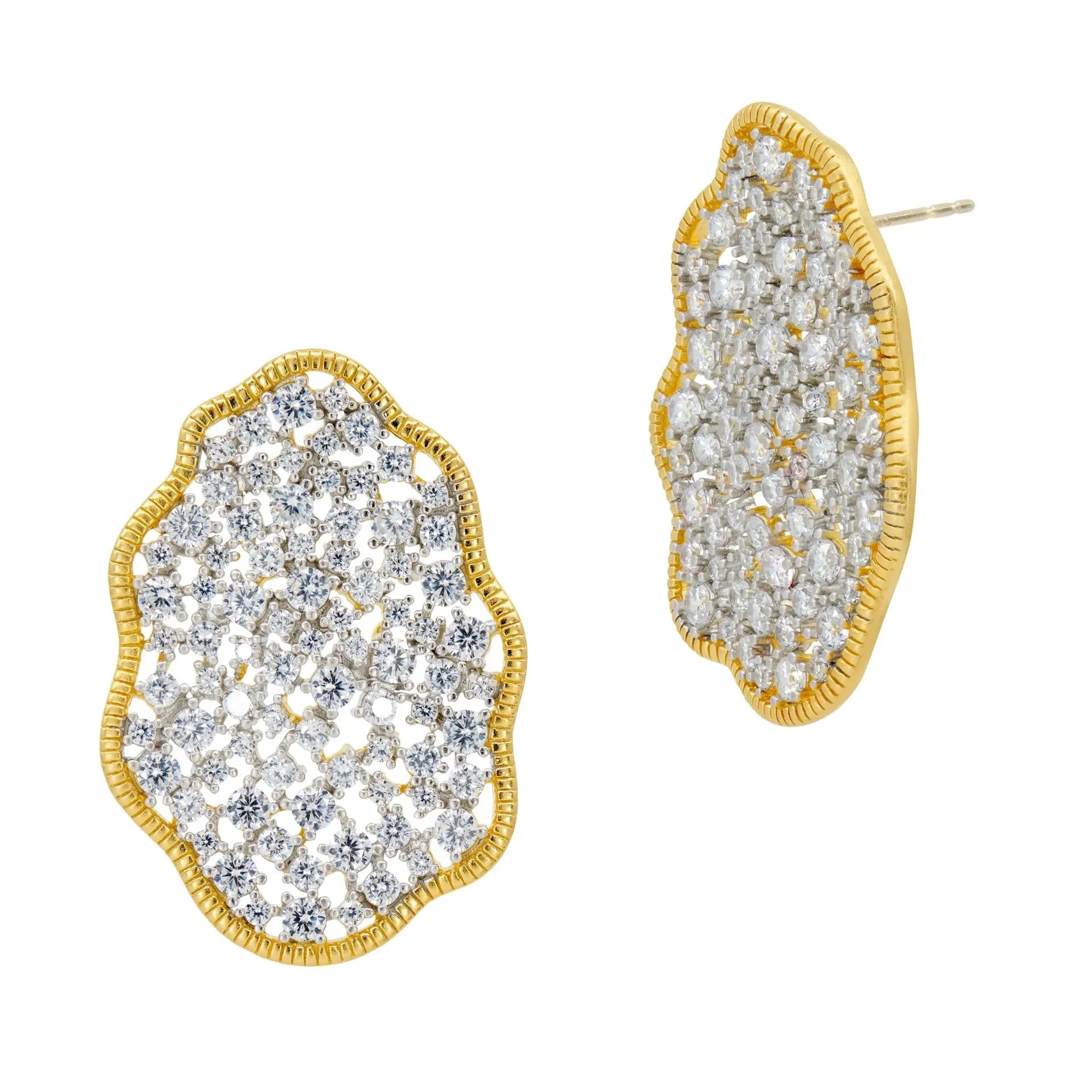 Shining Hope Statement Earrings: Celestial Glamour