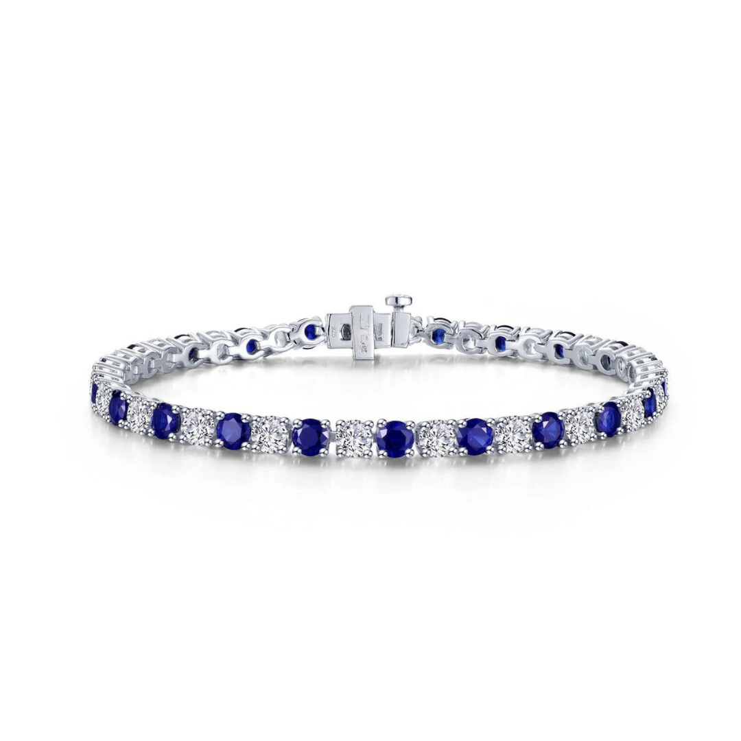 Sterling Silver Simulated Diamond Tennis Bracelet: Timeless Elegance